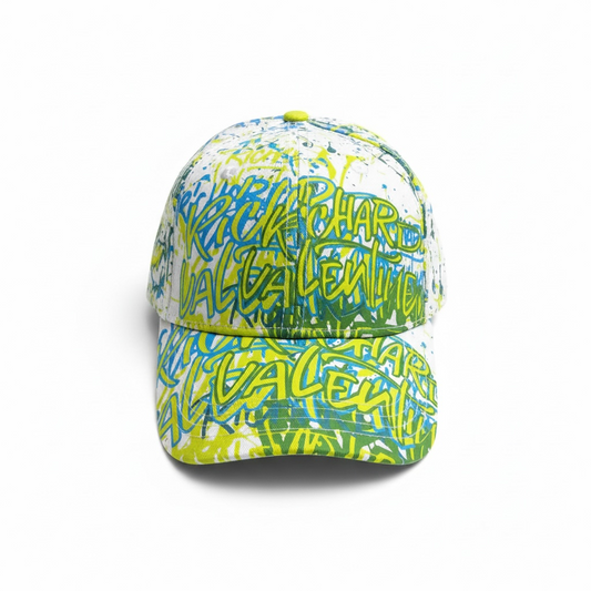 RICHARD VALENTINE, CASQUETTE STREET, GRAFFITI WHITE