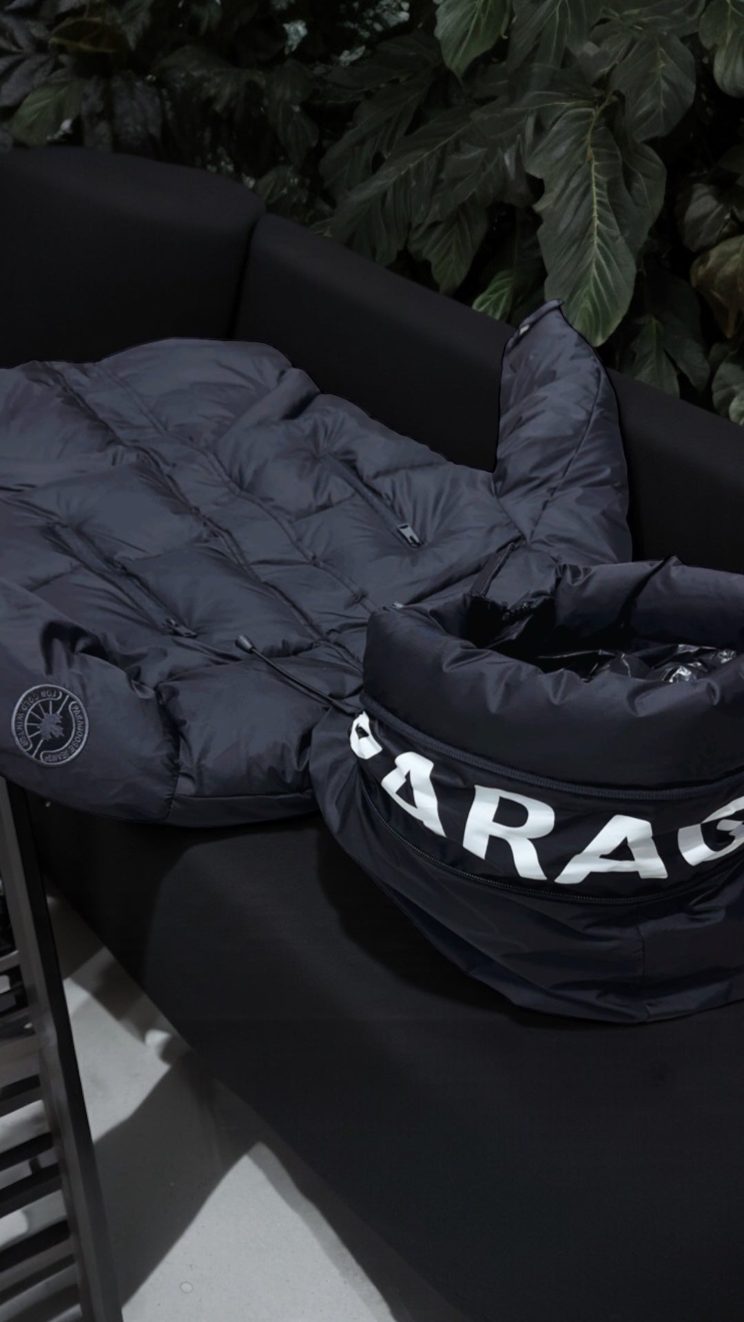 Parka Paragoose ASPEN -10°C Noir | Capuche zippée logo & isolation extrême