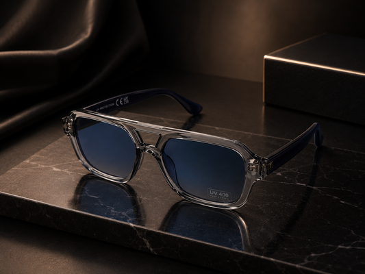 Lunettes de Soleil - 100% UV PROTECTION POLARIZED Teinte Bleu