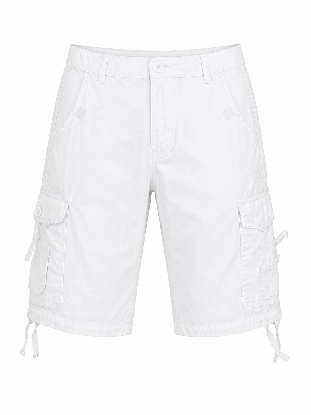 Short Cargo Eleven Paris Blanc Homme – Bermuda Cargo Streetwear Été