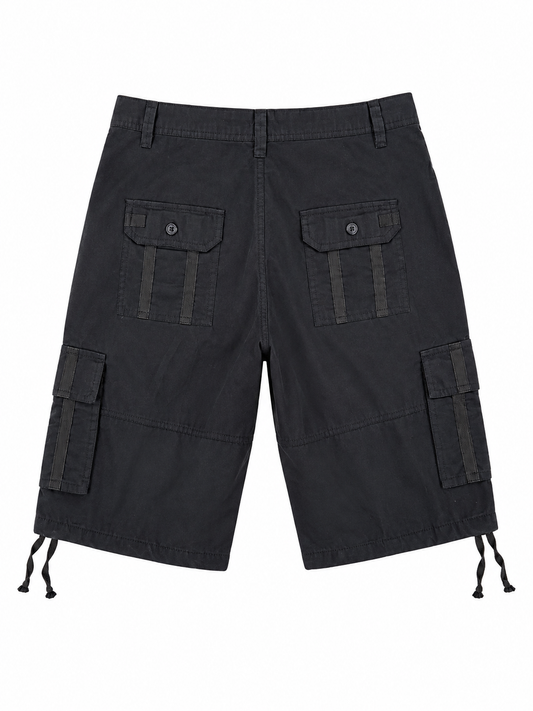 Short Cargo Eleven Paris Noir Homme – Bermuda Cargo Streetwear Premium