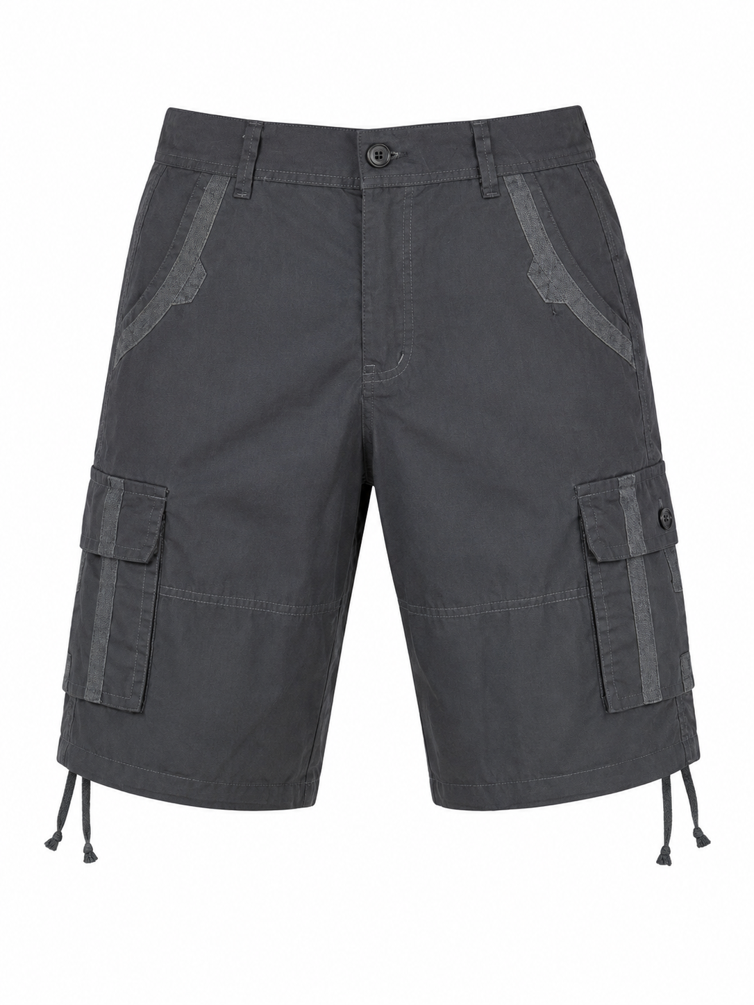 Short Cargo Eleven Paris Gris Anthracite Homme – Bermuda Cargo Streetwear Premium