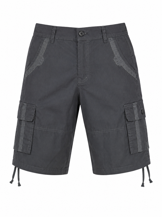 Short Cargo Eleven Paris Gris Anthracite Homme – Bermuda Cargo Streetwear Premium