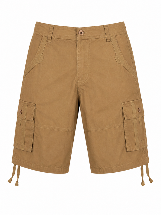 Short Cargo Eleven Paris Marron Sable Homme – Bermuda Cargo Streetwear Premium (Copie)