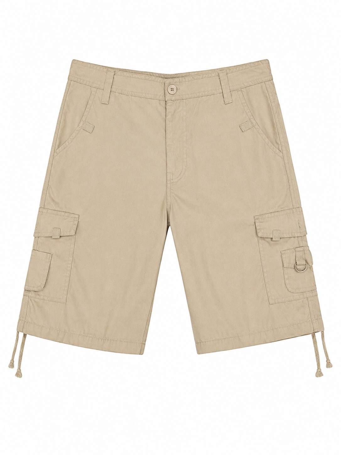 Short Cargo Eleven Paris Beige Crème Homme – Bermuda Cargo Streetwear Premium