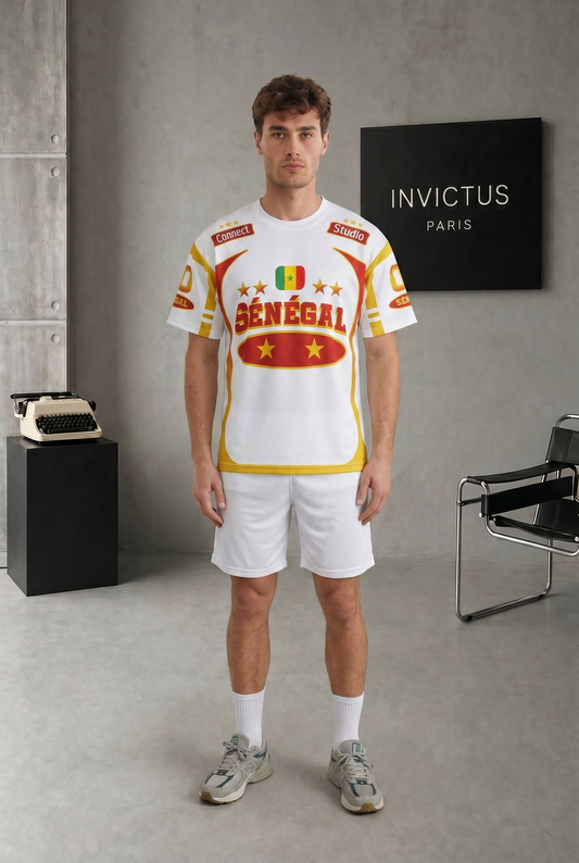 T-shirt Sénégal Les Lions de la Teranga – Maillot Streetwear Homme