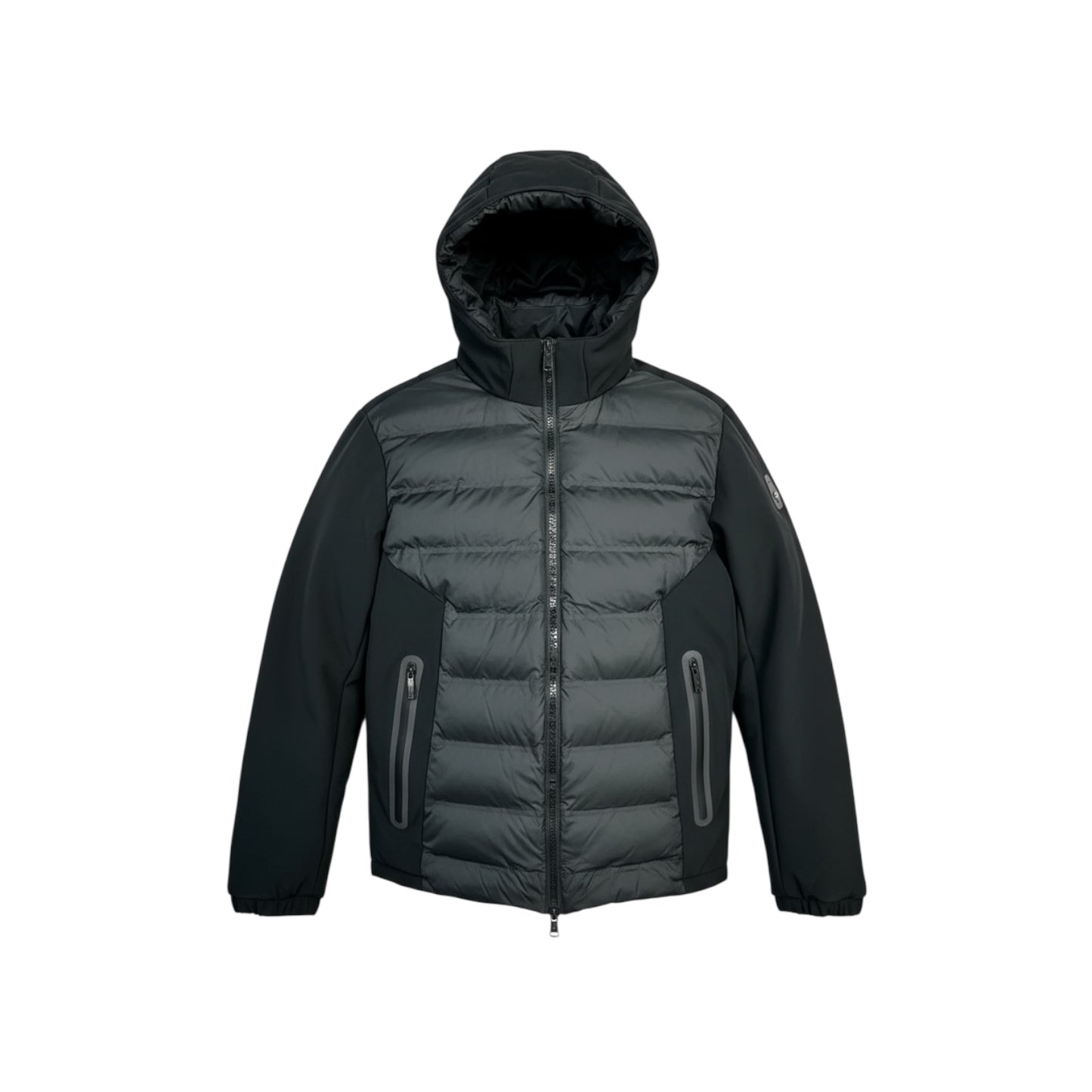 Bill Tornade – Veste softshell matelassée Noir/Bleu (Regular Fit) – M à XXL