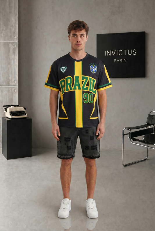T-shirt Brazil 90 – Maillot Streetwear  Homme