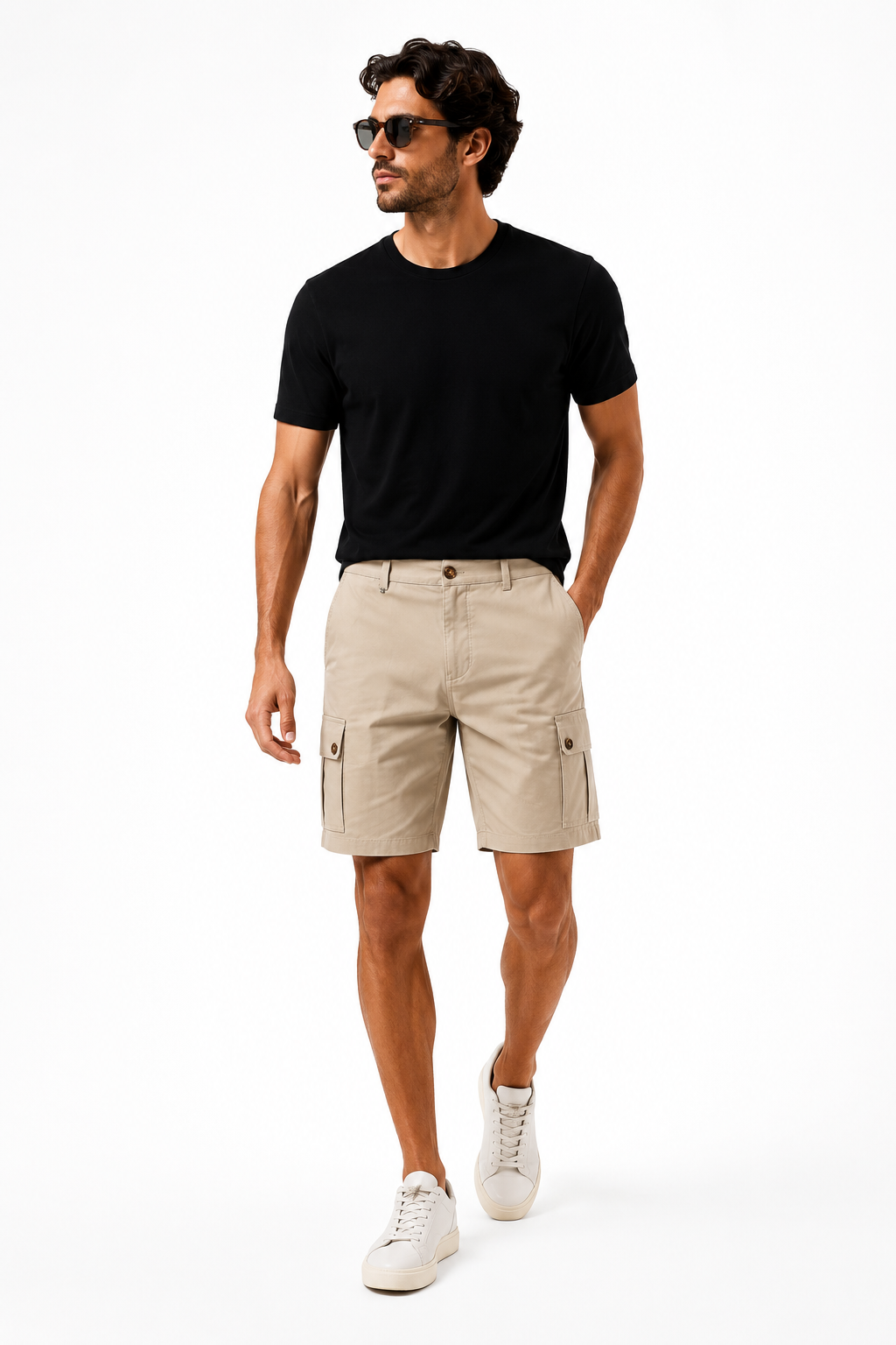 Short IM BRIAN - Taglia/Beige Bermuda BE2018