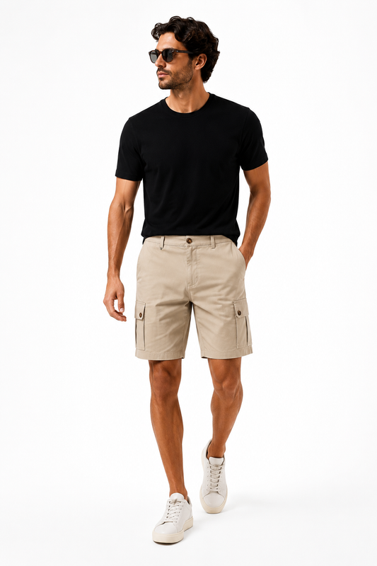 Short IM BRIAN - Taglia/Beige Bermuda BE2018