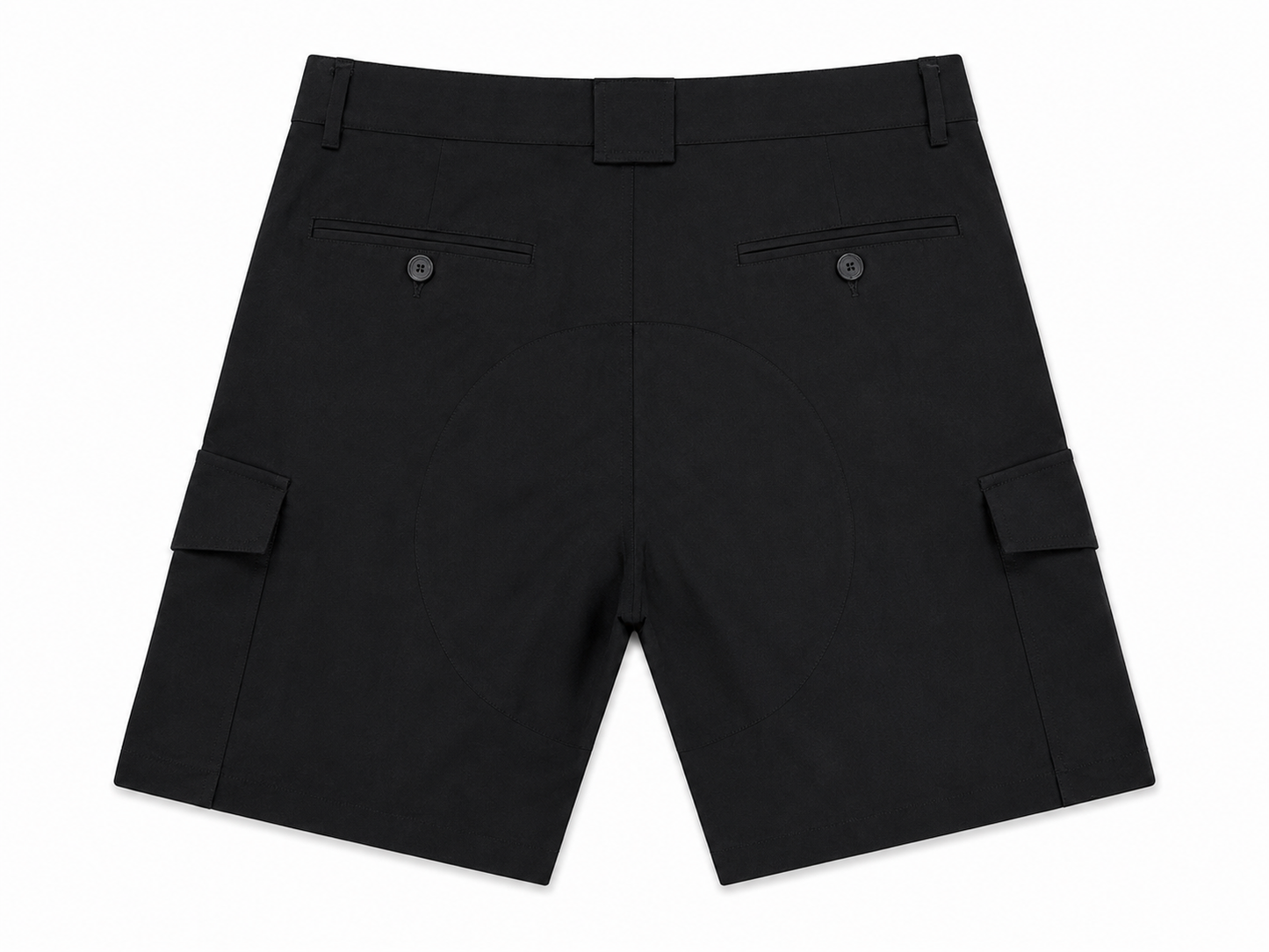 Short IM BRIAN - Nero/Noir Bermuda BE2018