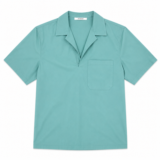 Chemise IM BRIAN - Camicia Verde/Turquoise CA2120