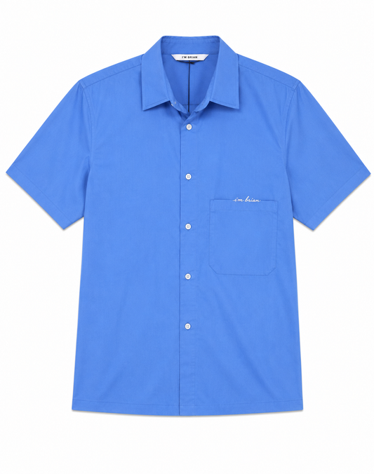 Chemise IM BRIAN - Camicia Azzurro/Bleu CA2123