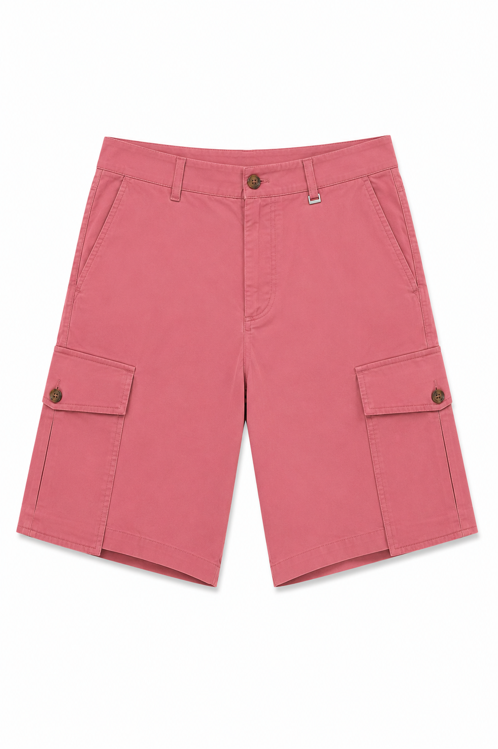 Short IM BRIAN - Camicia Bermuda Cipolla/Corail