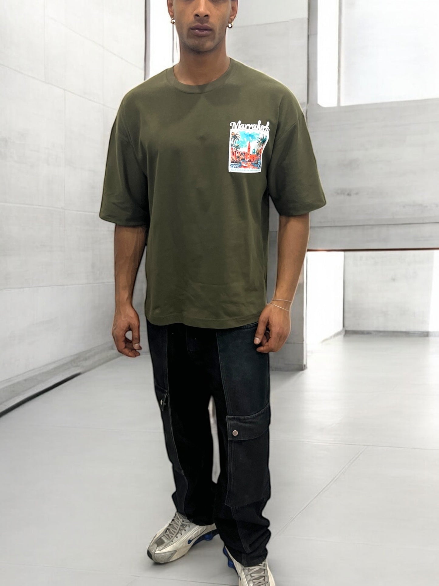 T-shirt MARRAKESH KINGDOM OF MOROCCO  - vert