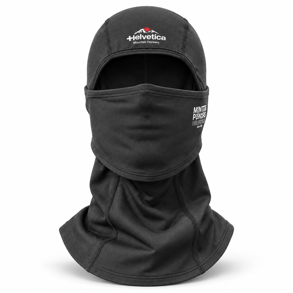 Cagoule Helvetica Mountain Pioneers – Noir Anthracite