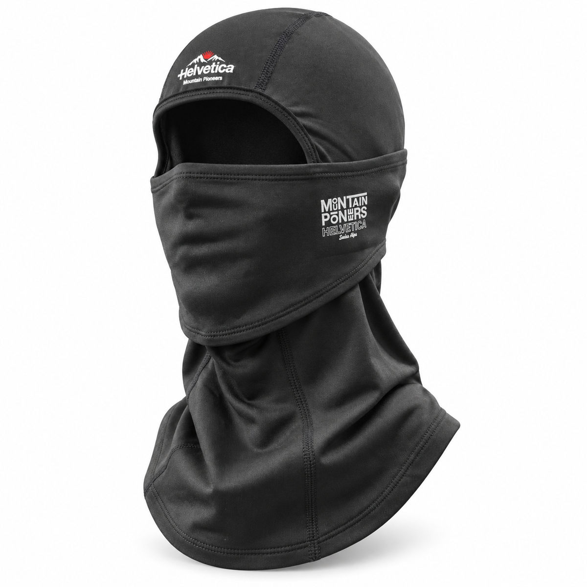 Cagoule Helvetica Mountain Pioneers – Noir Anthracite