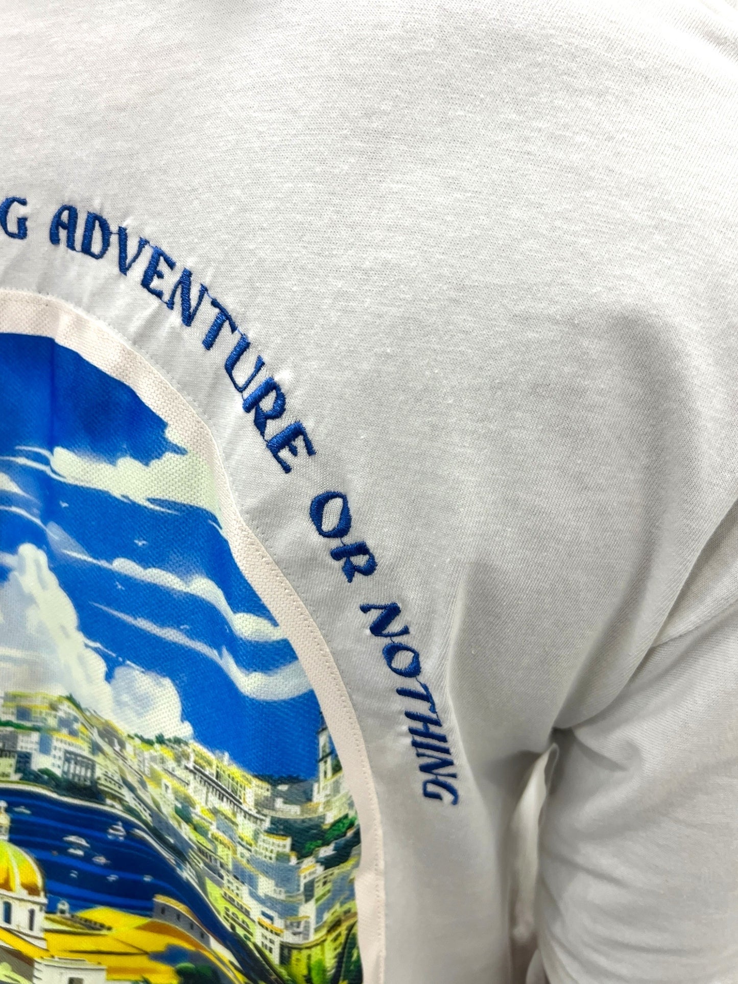 T-shirt Algeria – Vue d’Algérie ( Blanc Cassé)