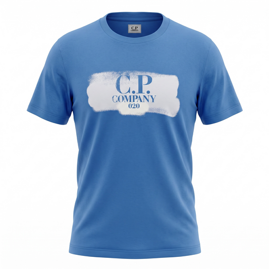 CP COMPANY - T-Shirt Bleu Ciel