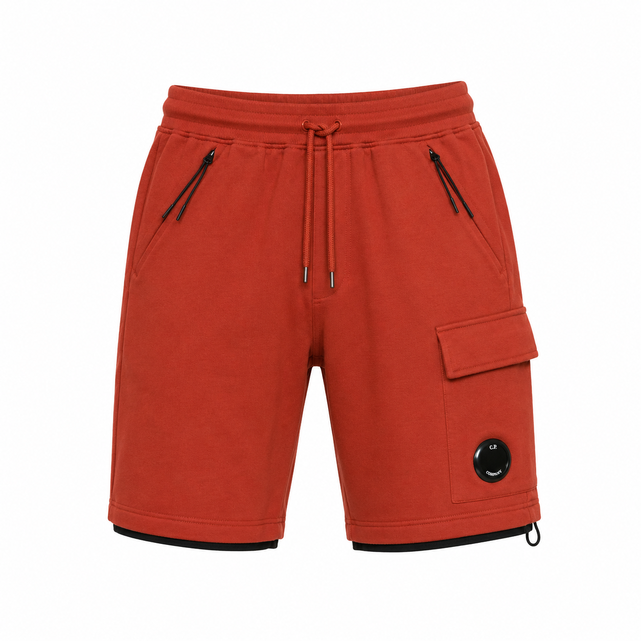CP COMPANY - Short Orange brique / Burnt Orange