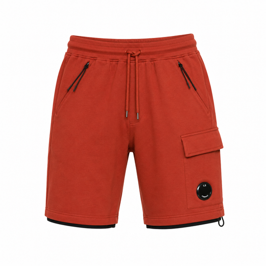 CP COMPANY - Short Orange brique / Burnt Orange