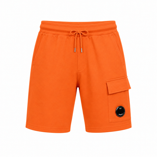 CP COMPANY - Short Cargo Orange vif / Orange mandarine