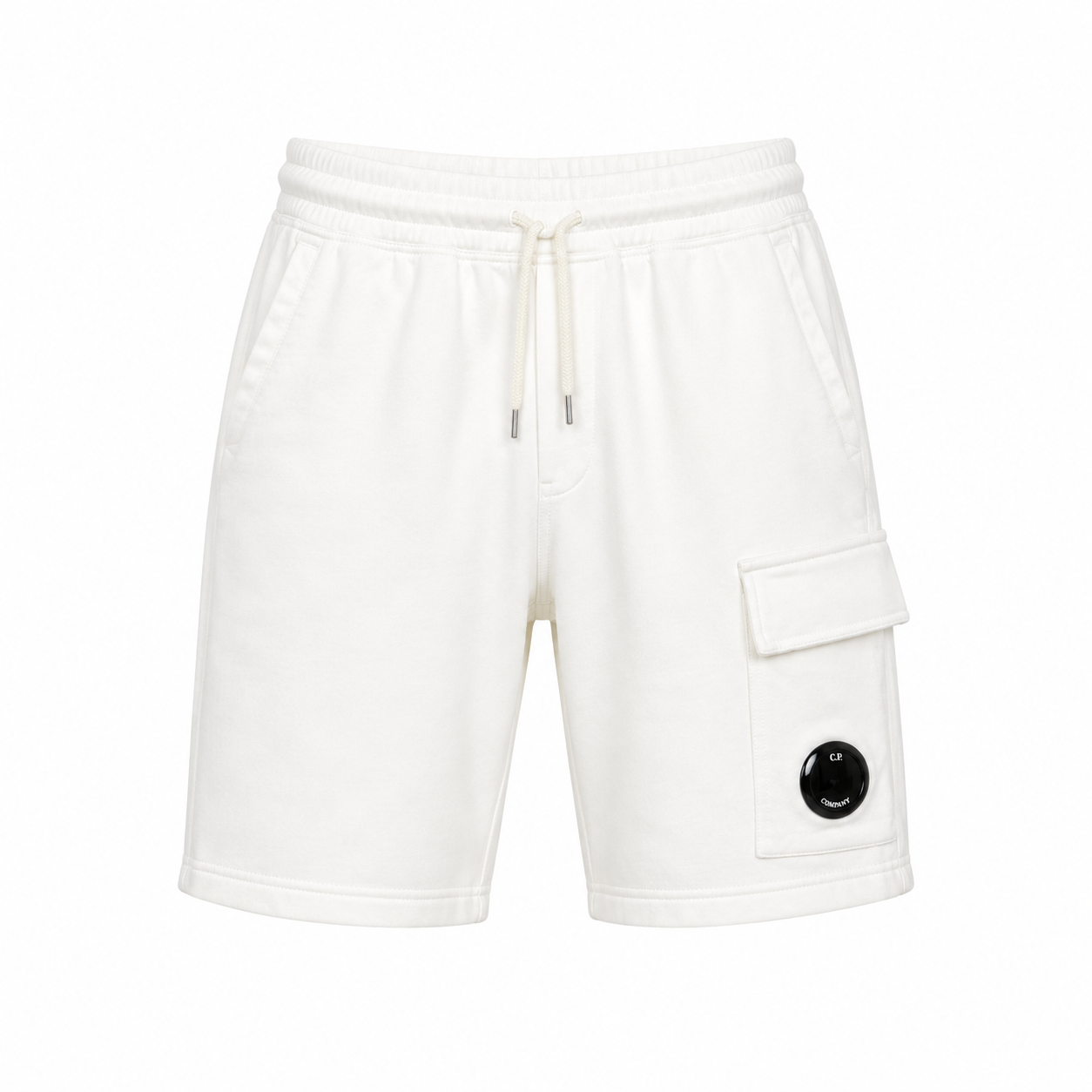 CP COMPANY - Short Cargo Blanc cassé / Off White