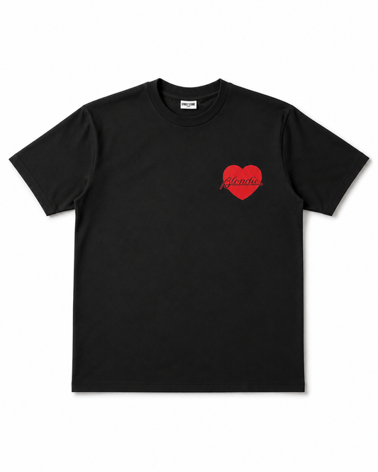 T-shirt "Call me Blondie" Noir et Rouge