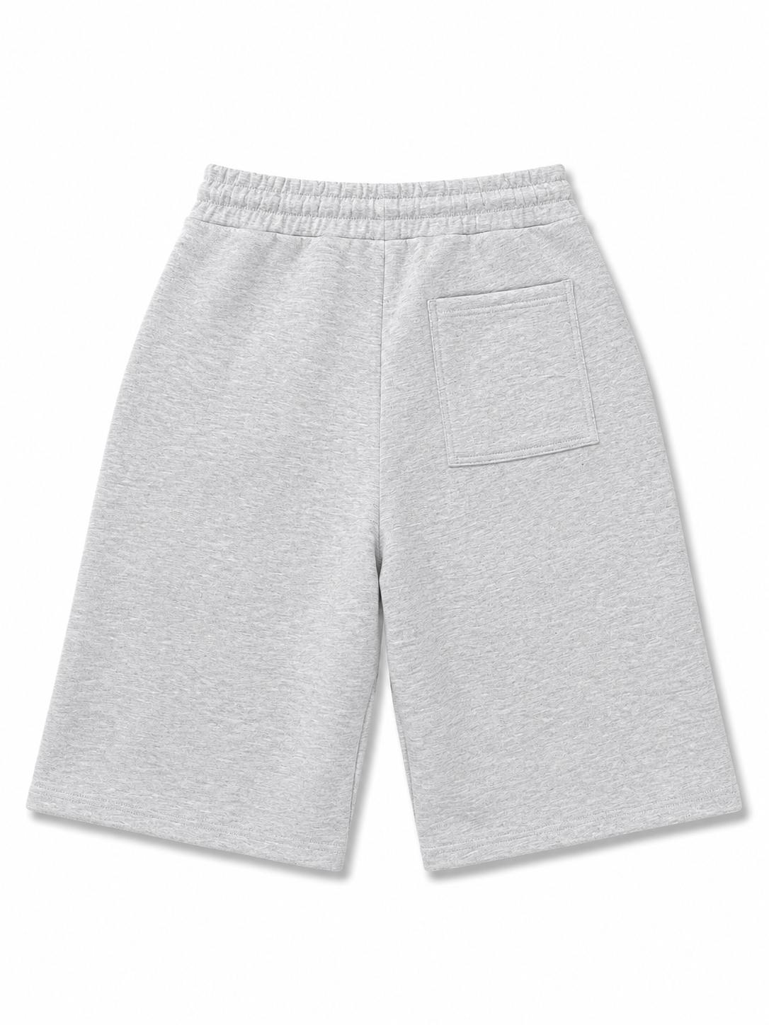 Short long simple Gris Chiné