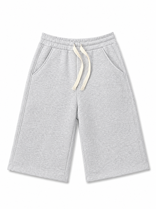 Short long simple Gris Chiné