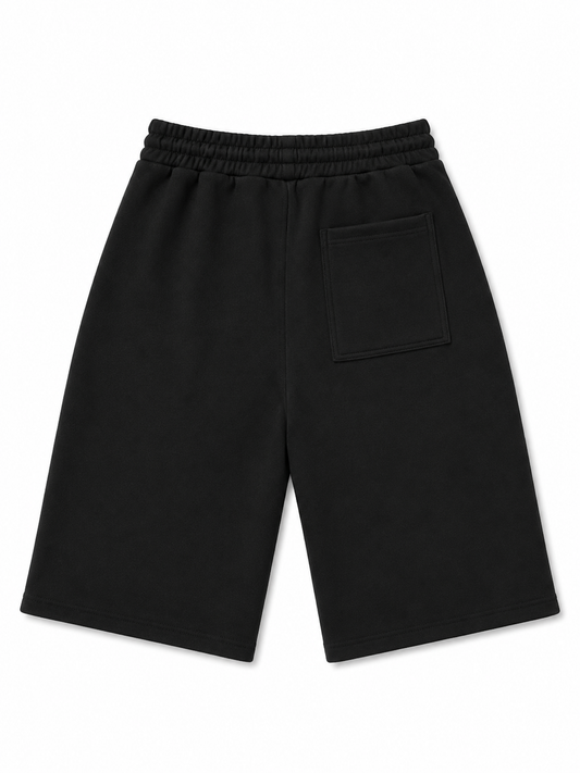 Short long simple Gris Chiné
