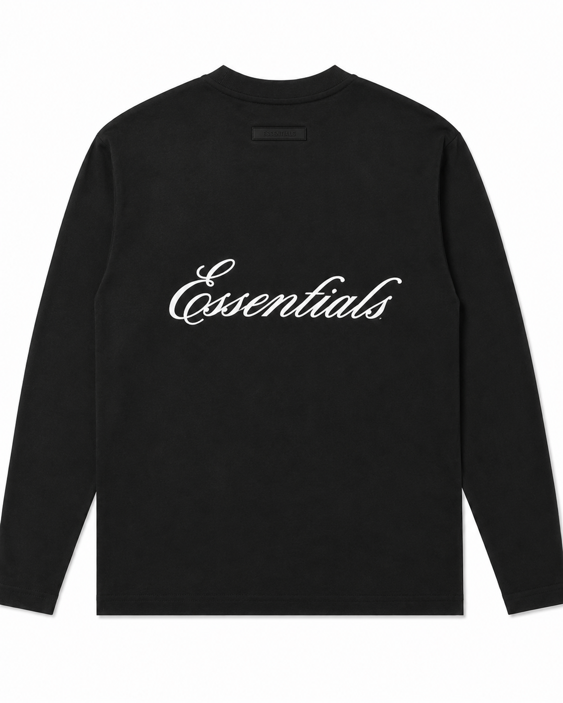 T-Shirt ESSENTIALS - Manche Longue Noir