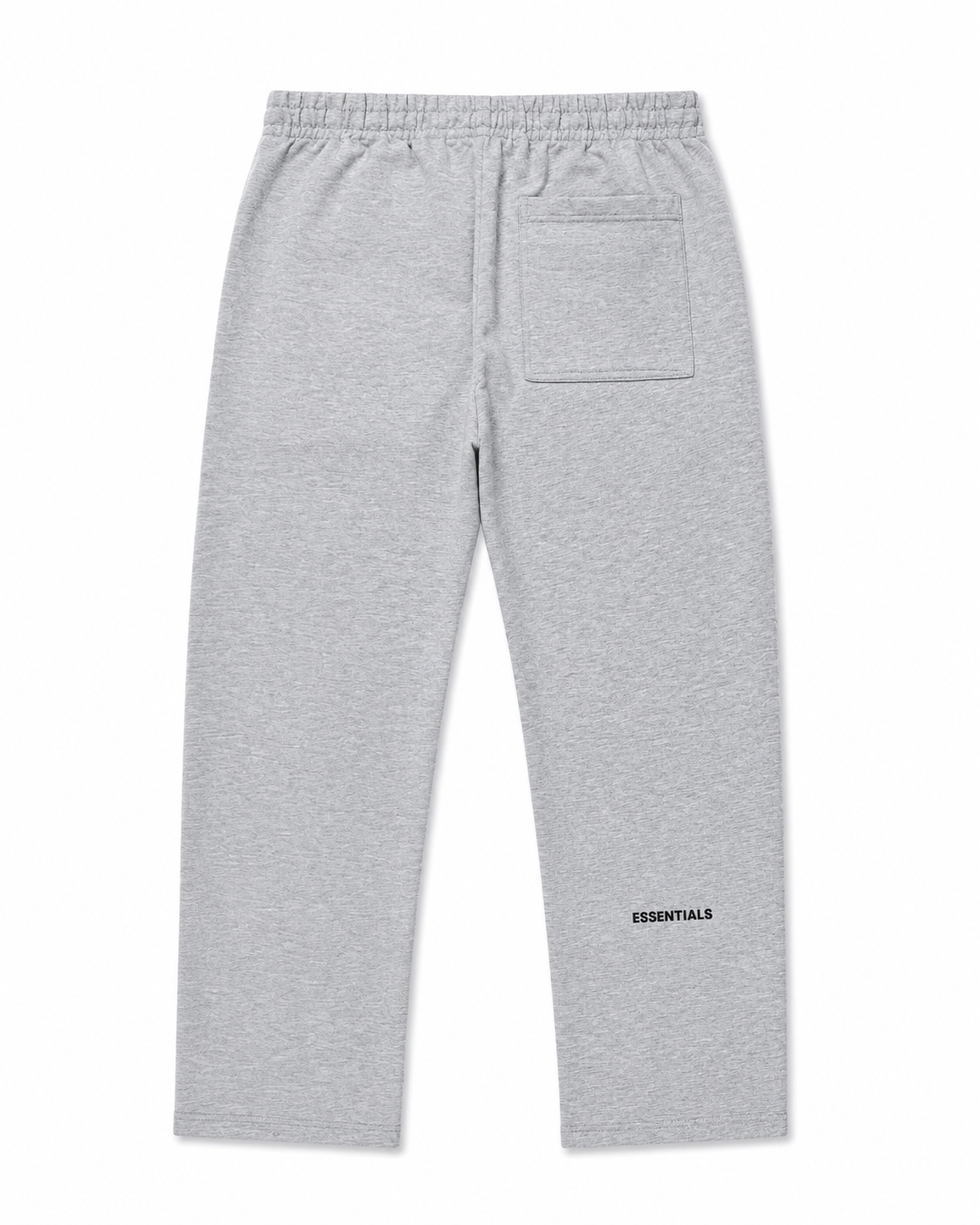 Ensemble ESSENTIALS - T-shirt Manche Longue & Jogging Gris chiné