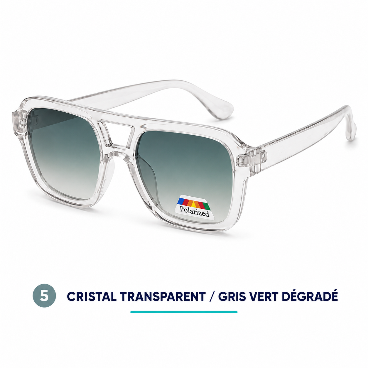 Lunettes Polarisées 201525 UV400 Homme Femme | Protection Anti-Éblouissement