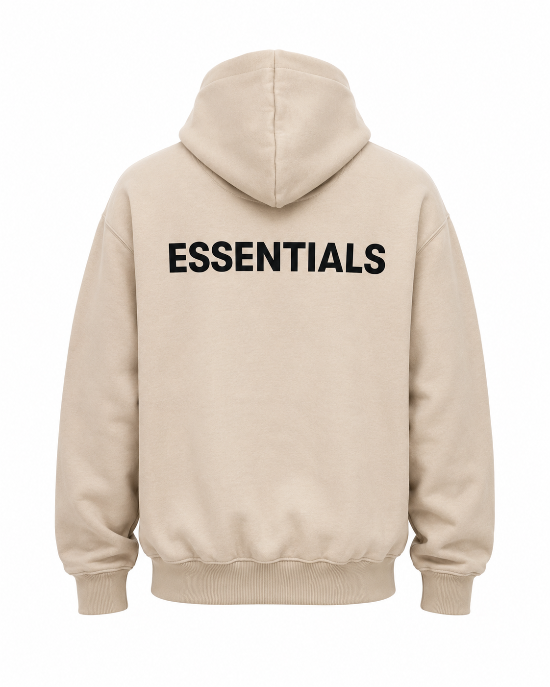 ESSENTIALS – Ensemble Sweat à Capuche & Jogging Beige
