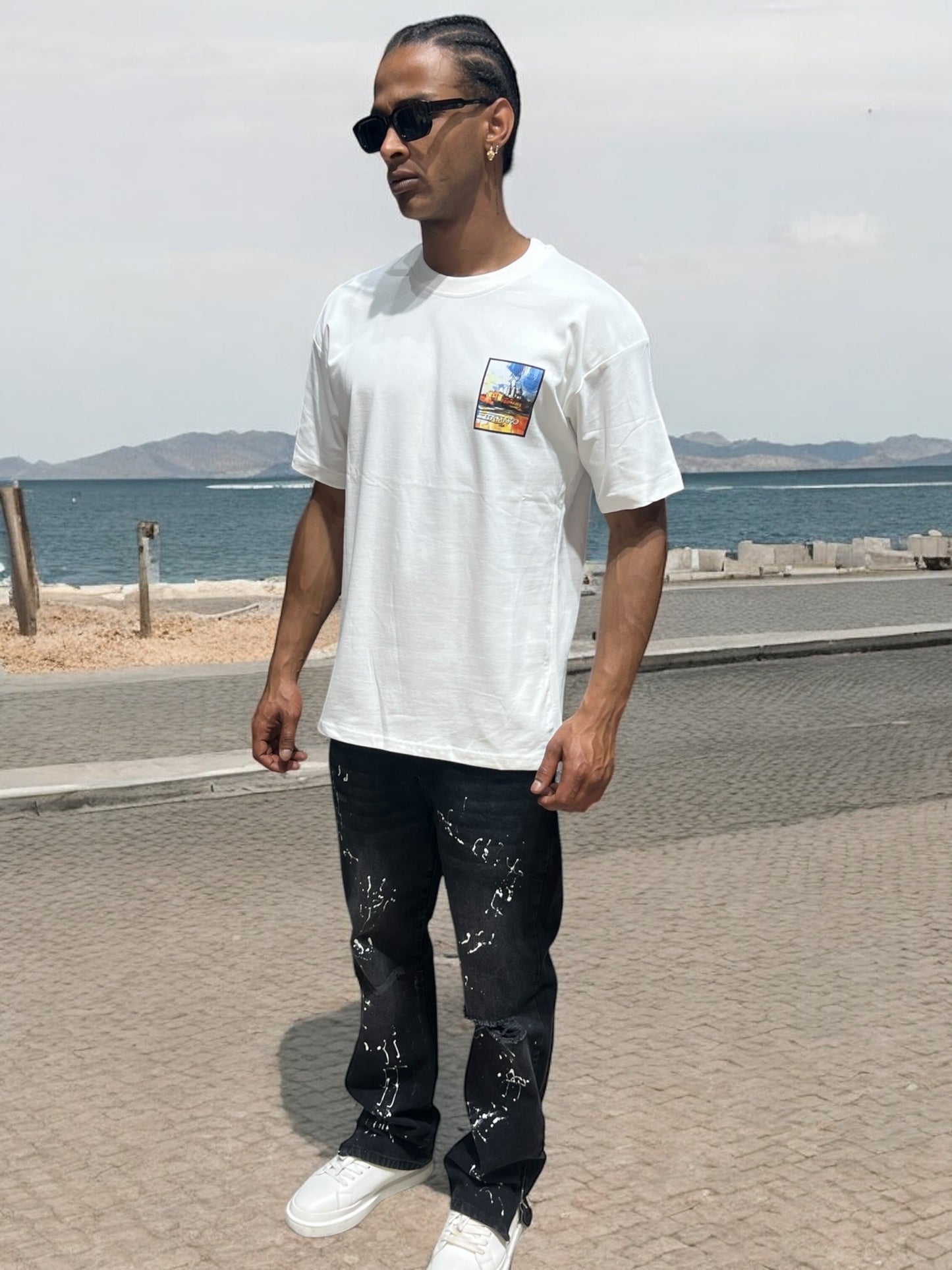 T-shirt ‘’Mali - Bamako ‘’ 🇲🇱 - Blanc