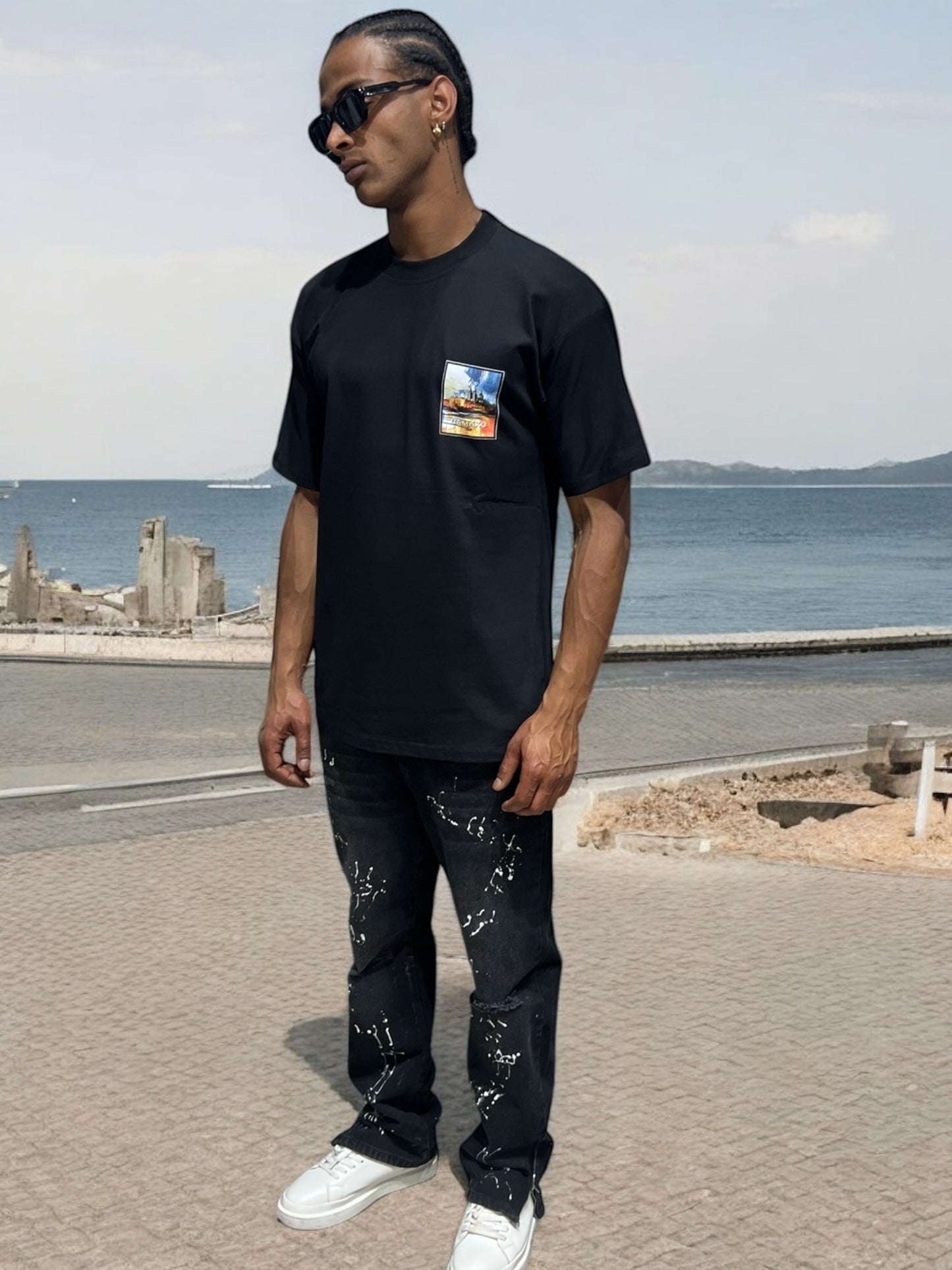 T-shirt ‘’Mali - Bamako ‘’ 🇲🇱 - Noir