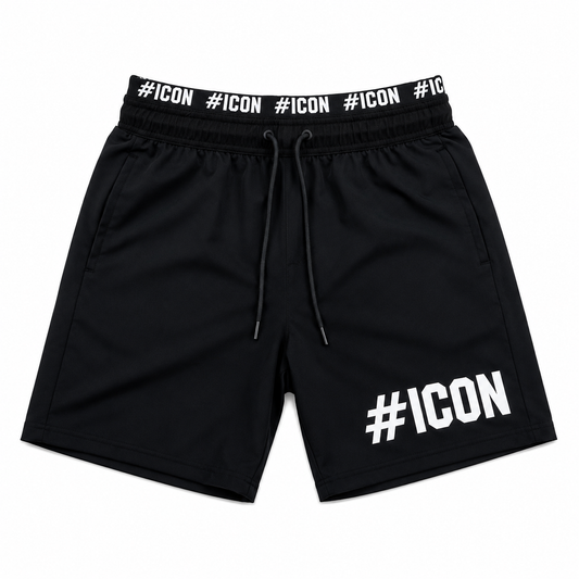 ICON Paris – Short de Bain #ICON Noir Premium