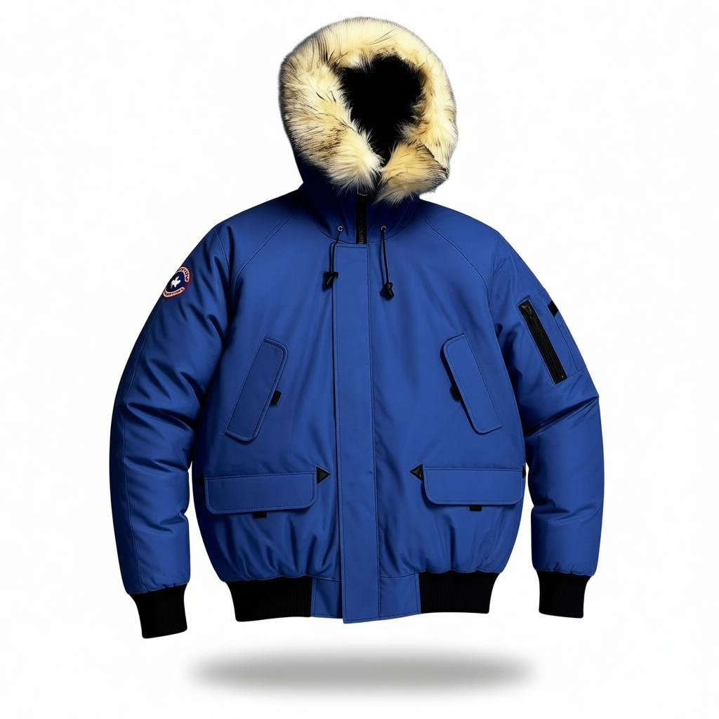PARAGOOSE - PARKA UNISEXE WILSON - Bleu Ciel