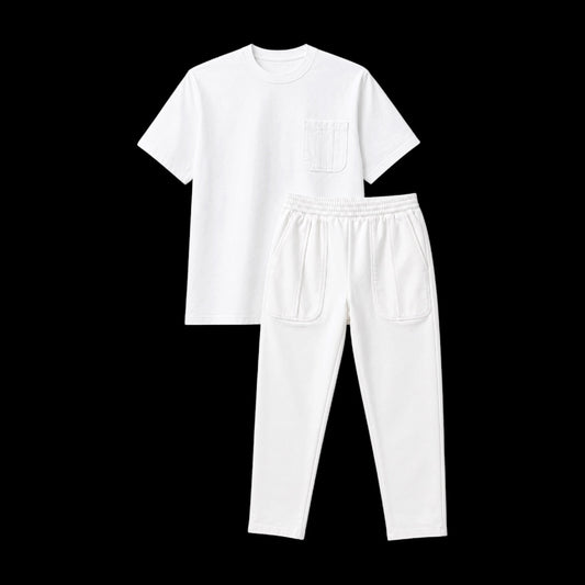 Ensemble Plus Eighteen - T-shirt Poche - Jogging Banc