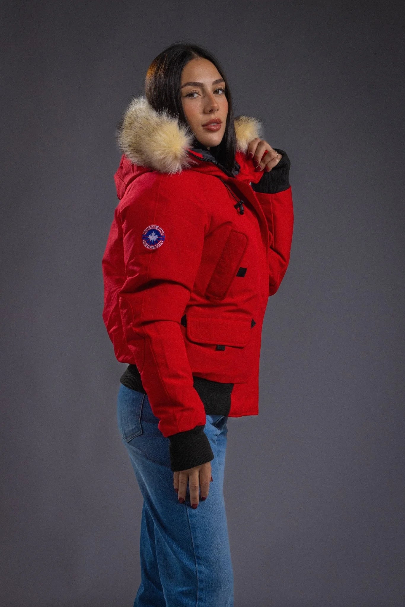 PARAGOOSE - PARKA UNISEXE WILSON - RED