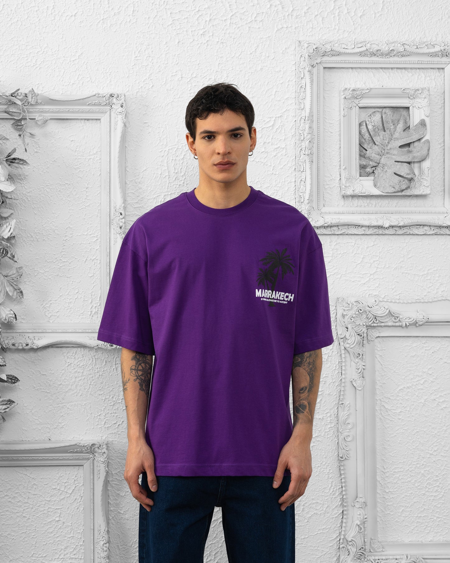 T-SHIRT MARRAKECH  - VIOLET