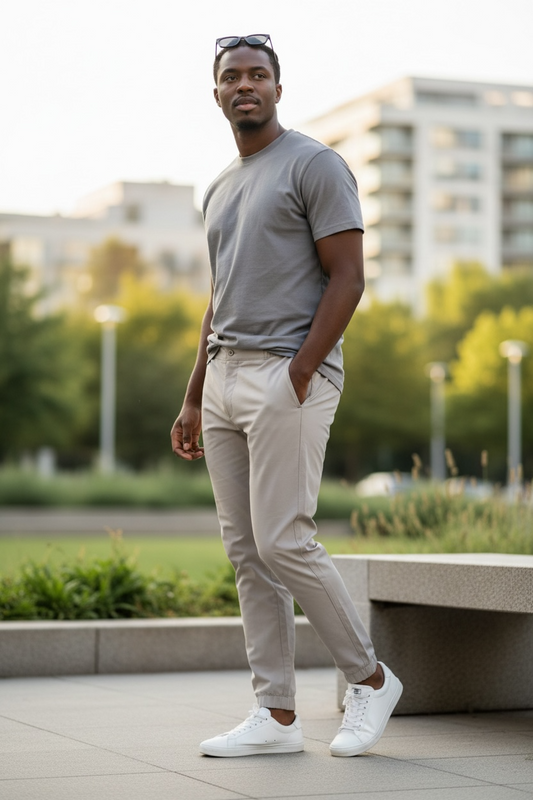 Bill Tornade Paris - Pantalon Tech Jogger - Strech - Élégant- RÉF : 17751