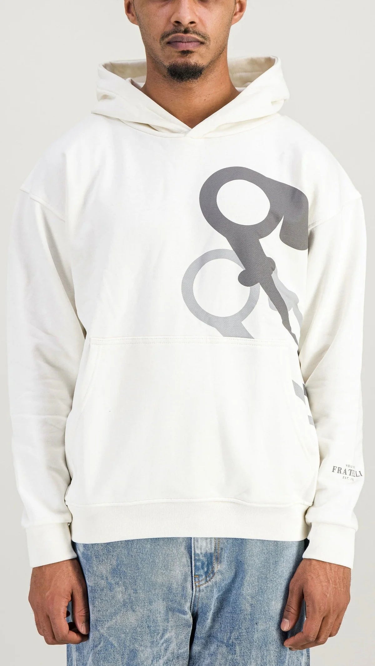 ALEXANDRO FRATELLI - SWEAT EPINGLE BLANC