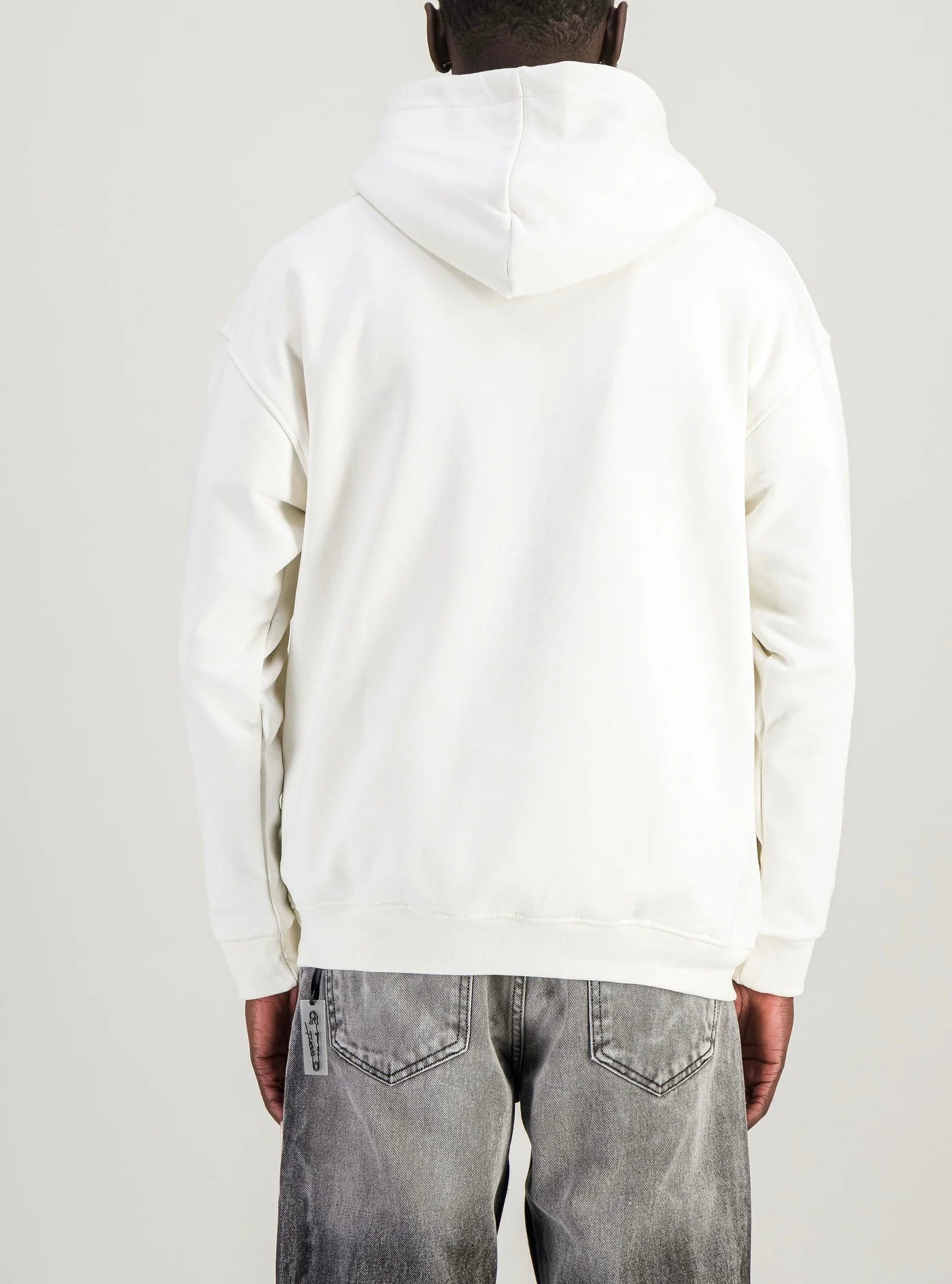 ALEXANDRO FRATELLI - SWEAT OVERSIZE - LACET SIGNATURE  - Blanc