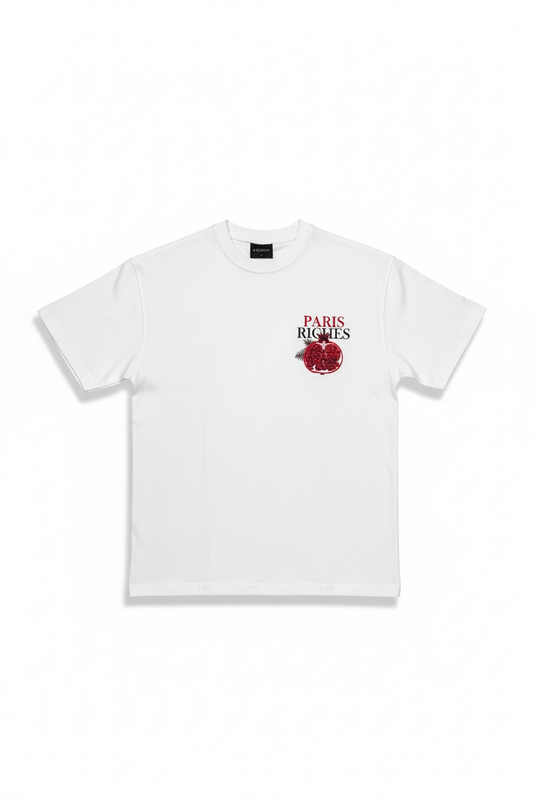 T-shirt Riches Paris Blanc Réf: RCH-864 (Grenade)