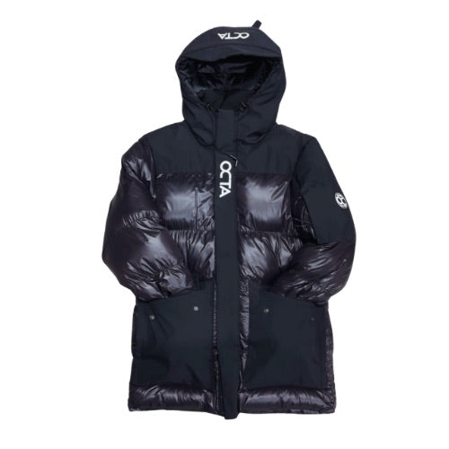 OCTA Queyras Noir – Doudoune unisexe technique fabriquée par Helvetica Mountain Pioneers