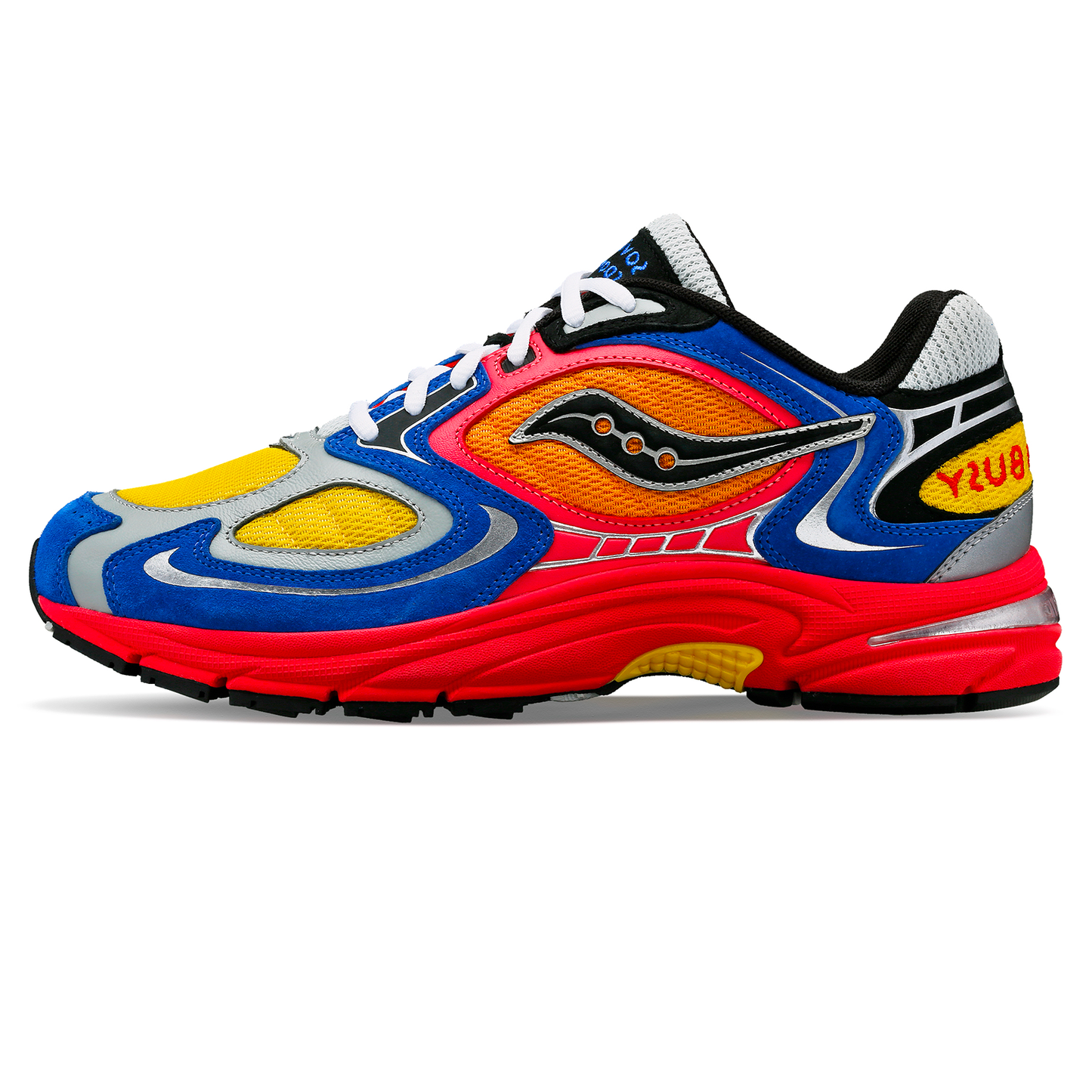 Saucony x Jae Tips Grid Jazz 9 Too Busy sneaker multicolore édition limitée