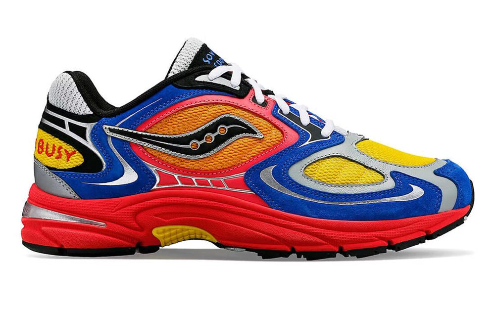 Saucony x Jae Tips Grid Jazz 9 “Too Busy” – Sneaker Édition Limitée Multicolore