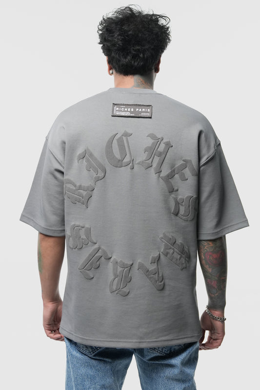T-shirt Riches Paris – Écriture gothique